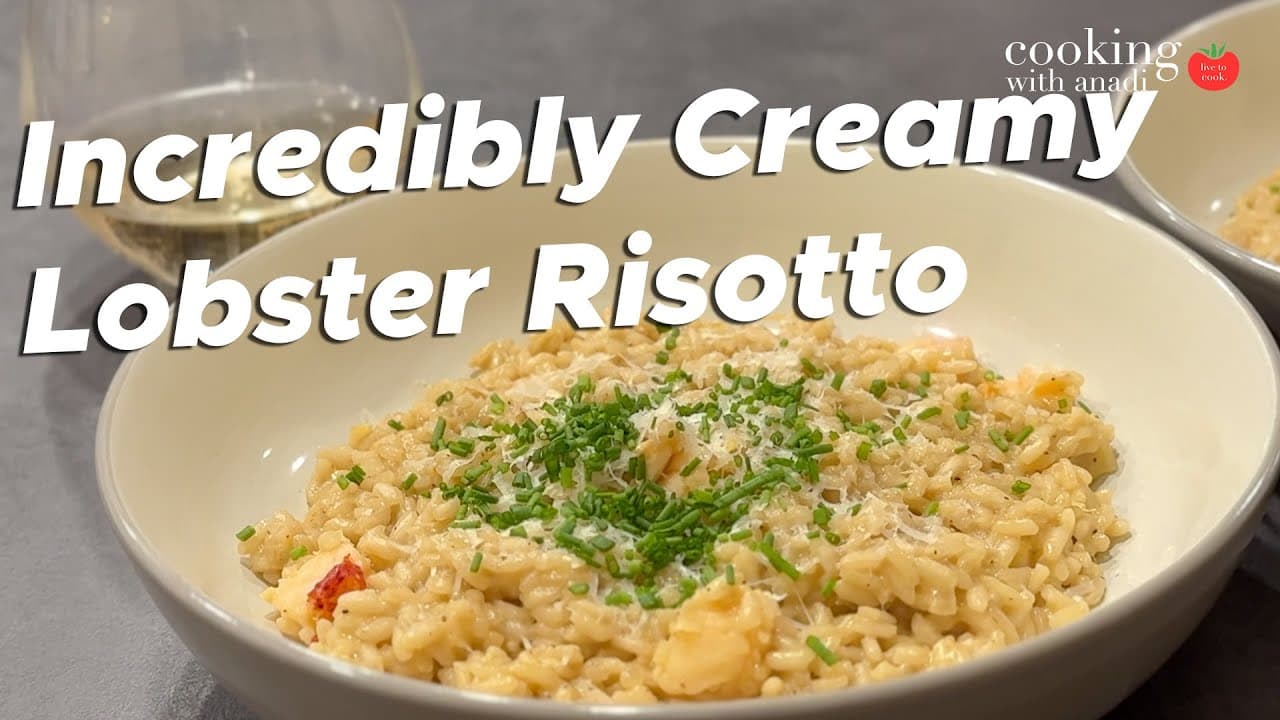 Thumbnail for The Most Amazing Creamy Lobster Risotto