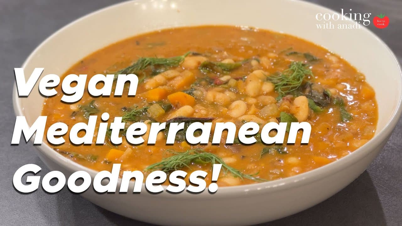 Thumbnail for Mediterranean White Bean Harissa Stew