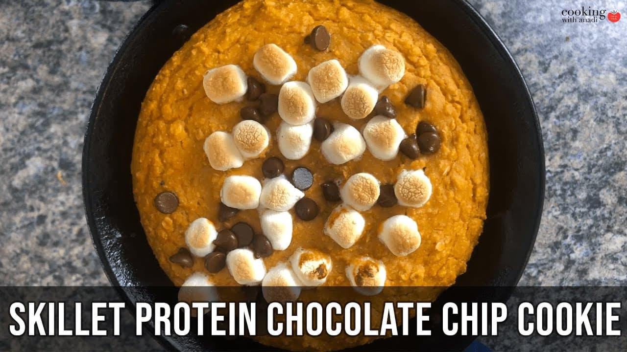 Thumbnail for Skillet Protein Chocolate Chip Cookie