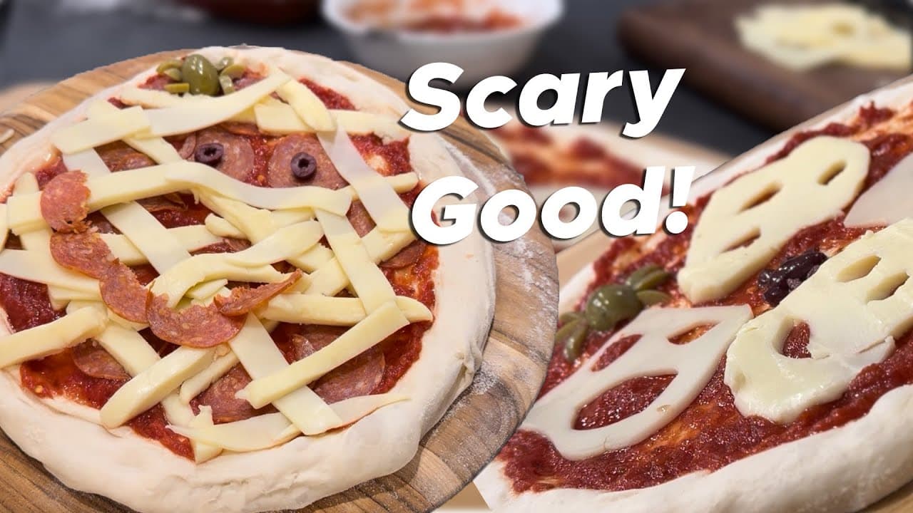 Thumbnail for These Fun Halloween Pizza Recipes