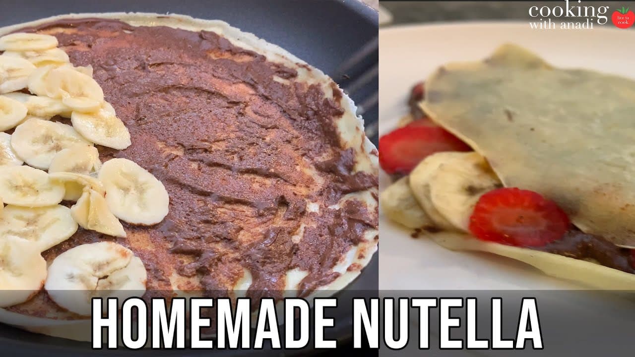 Thumbnail for strawberry banana nutella crepes