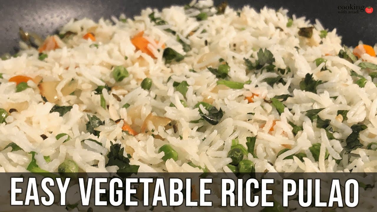 Thumbnail for Light and Healthy Vegetable Rice Pulao