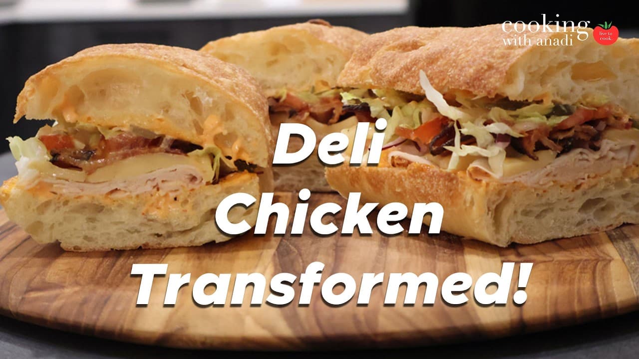 Thumbnail for Baked Deli Chicken Sandwich