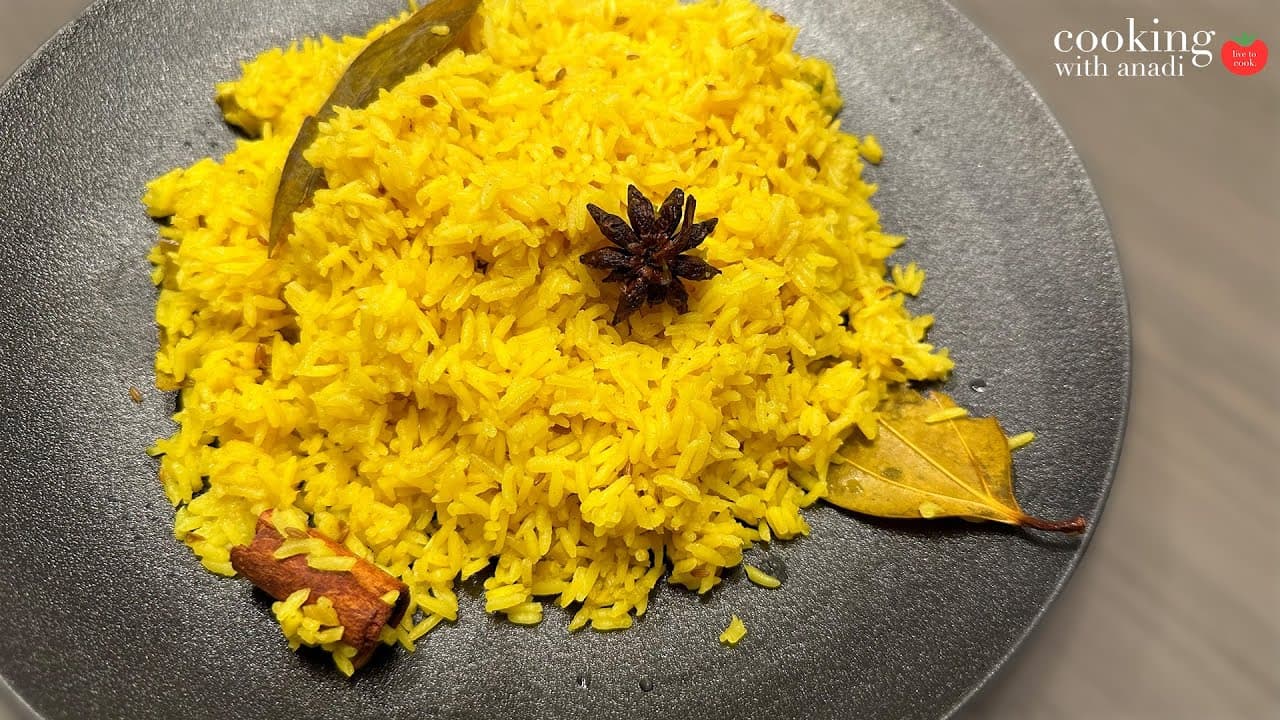 Thumbnail for Easy Indian Turmeric Rice
