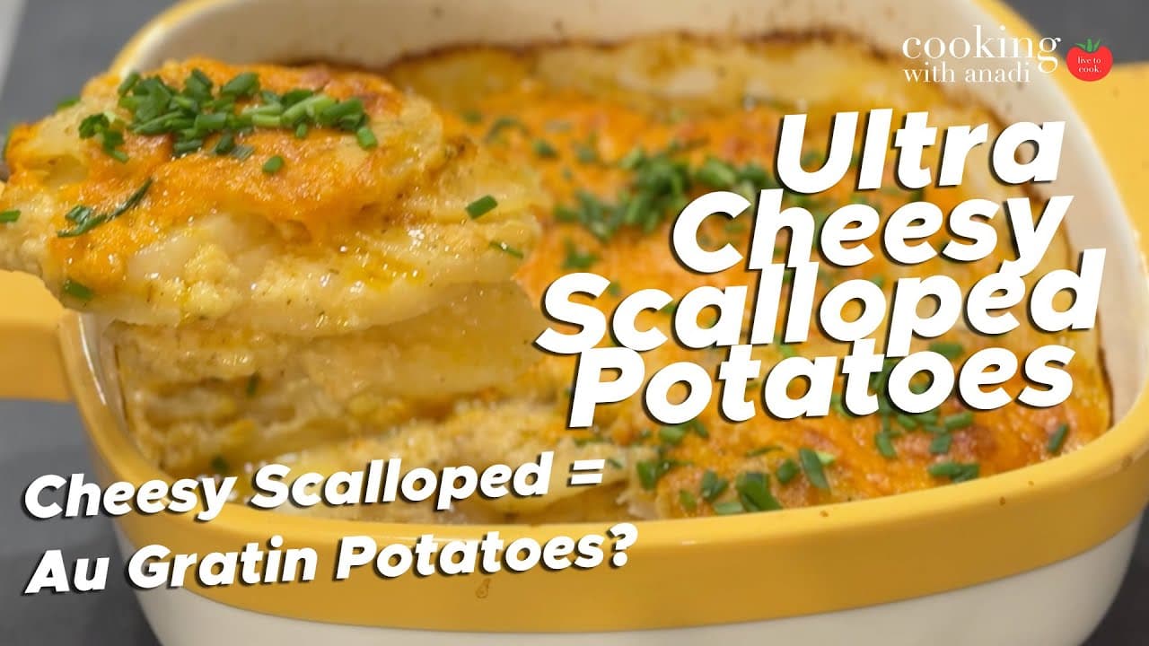 Thumbnail for the besty cheesy scalloped potatoes