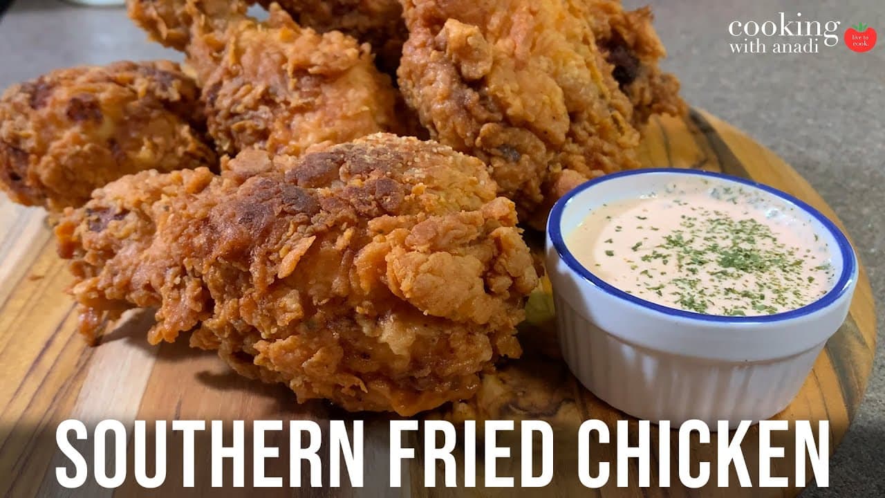 Thumbnail for crispy buttermilk fried chicken