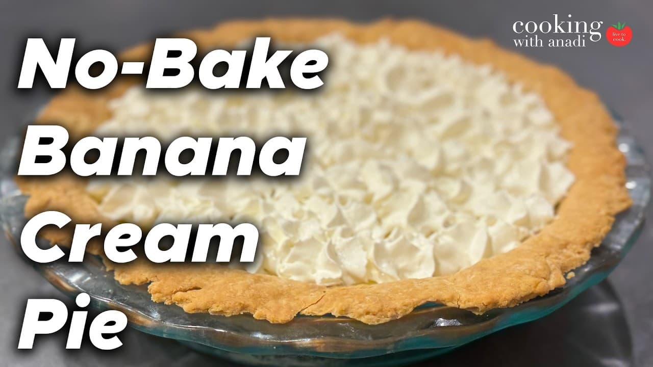Thumbnail for No-Bake Banana Cream Pie From SCratch