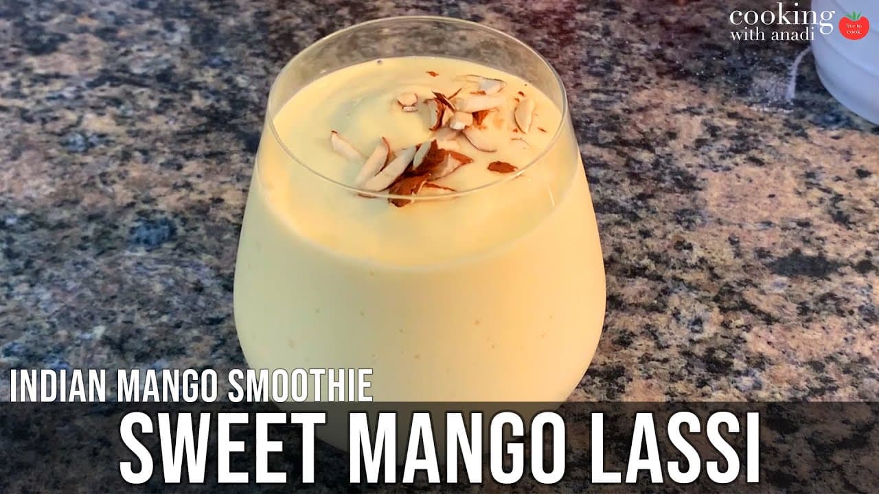 Thumbnail for The Easiest Mango Lassi Recipe: