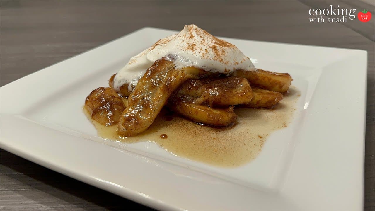 Thumbnail for Apple Spiced Caramelized Bananas
