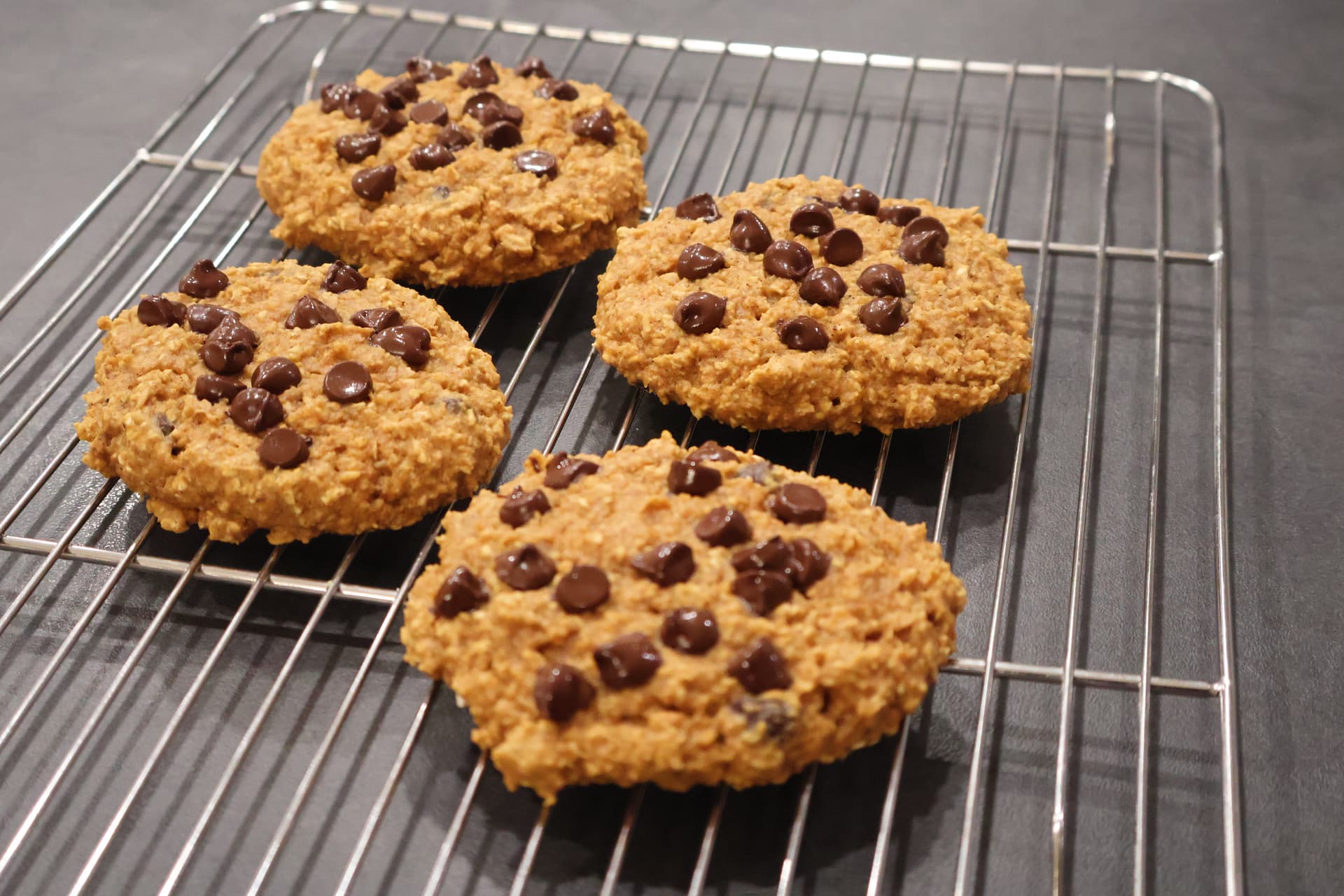 High Protein Pumpkin Chocolate Chip Cookies Recipe