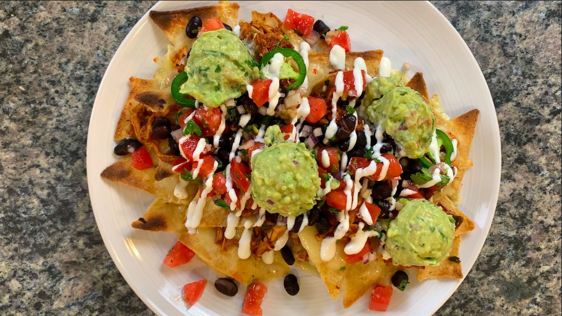 Epic Loaded Sheet Pan BBQ Chicken Nachos Recipe