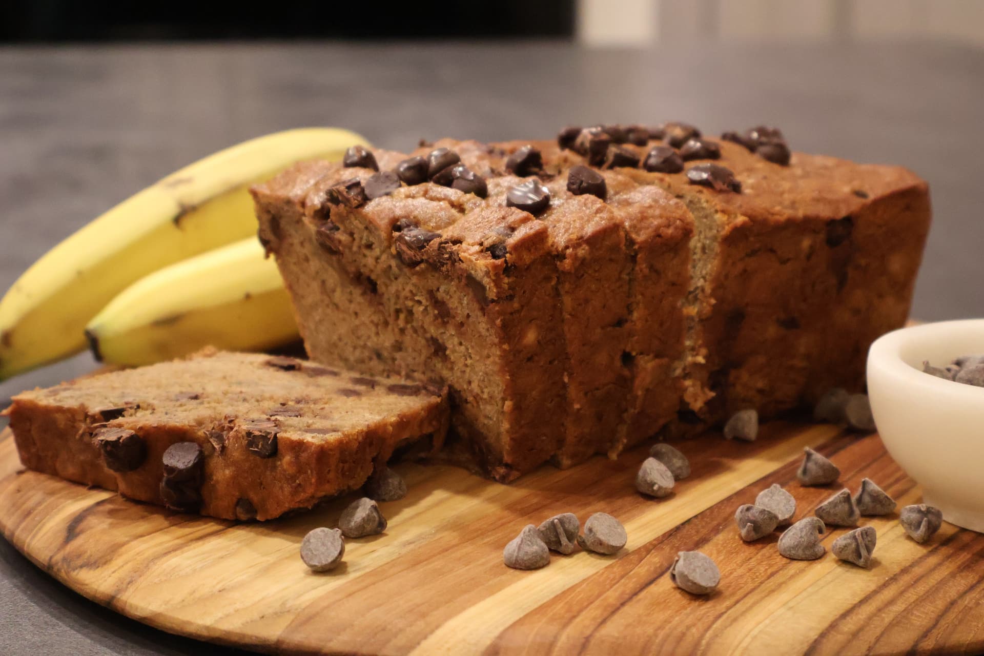Easy Gingerbread Holiday Banana Bread Recipe