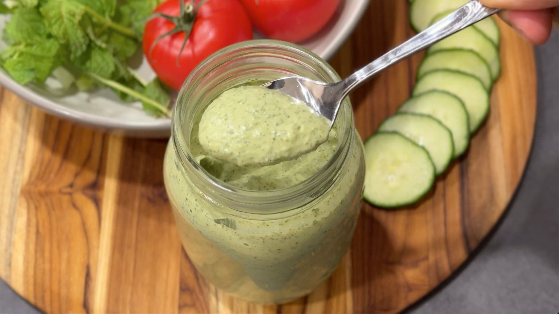 Quick & Fresh Green Goddess Dressing Recipe