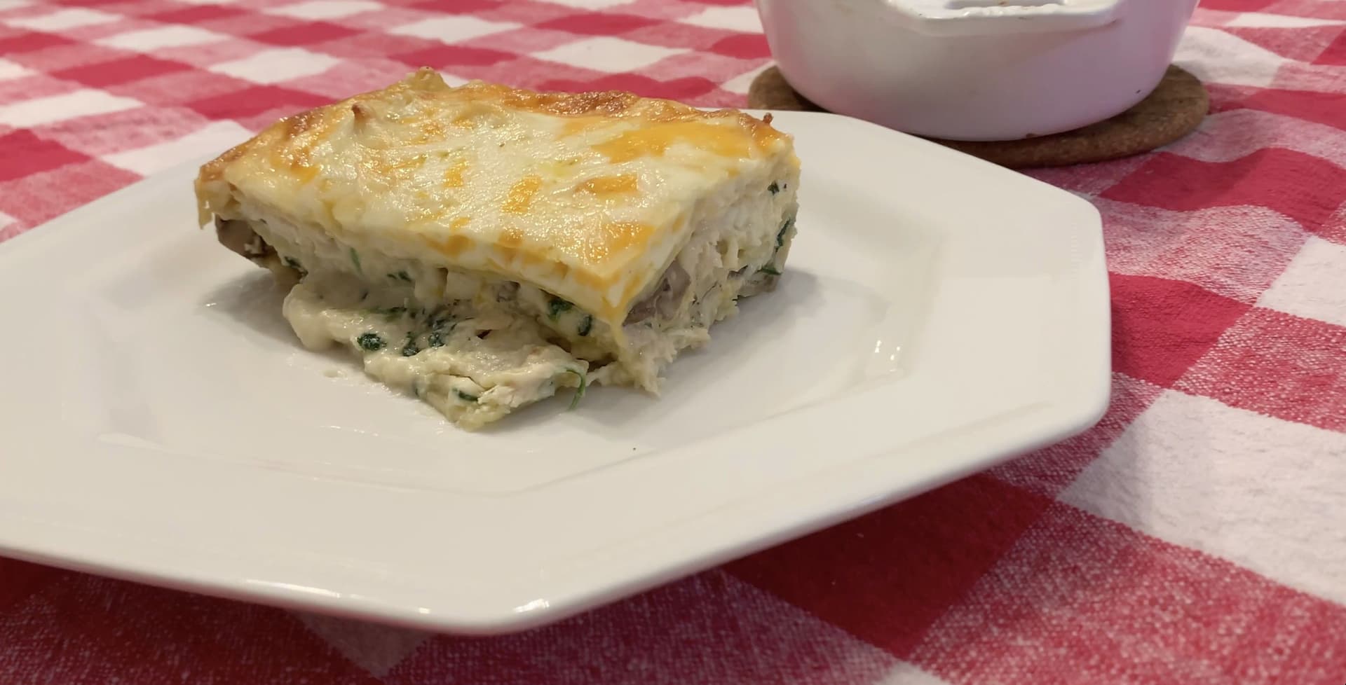 Creamy White Sauce Chicken Lasagna Recipe