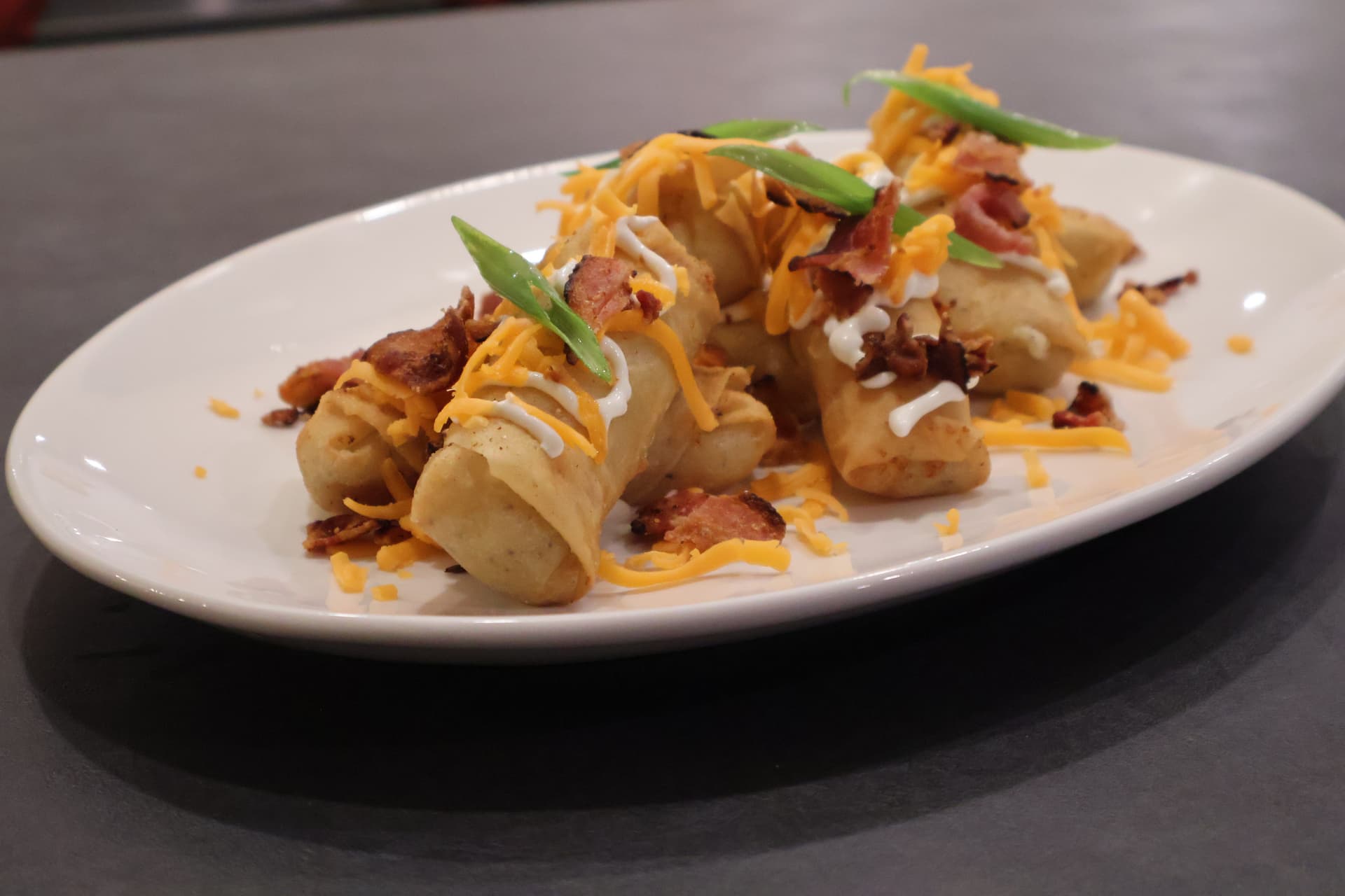Super Crispy Mashed Potato Spring Rolls Recipe