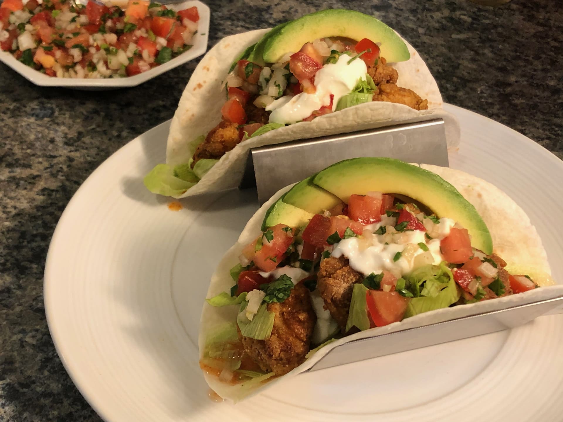 Irresistible Crispy Chicken Shrimp Tacos Recipe